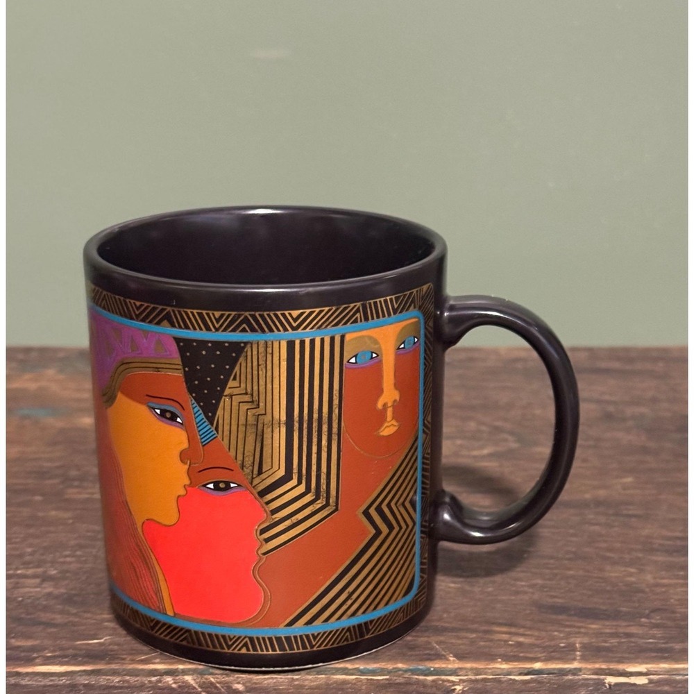 1988 Laurel Burch Ancient Ancestors Coffee Mug - Picture 5 of 5